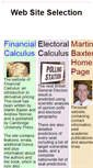 Mobile Screenshot of financialcalculus.co.uk